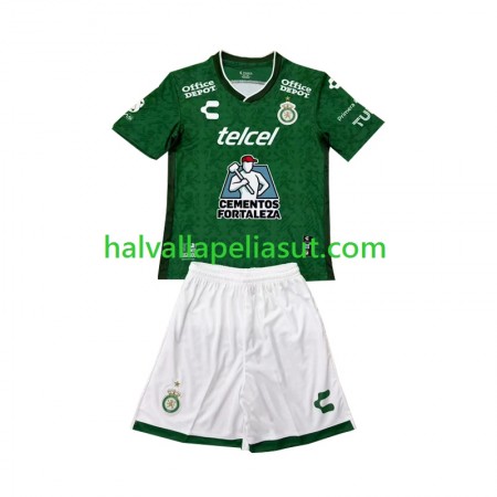 Jalkapallo Pelipaidat/Peliasut Club Leon Lasten Kotipaita 2024-2025 Lyhythihainen